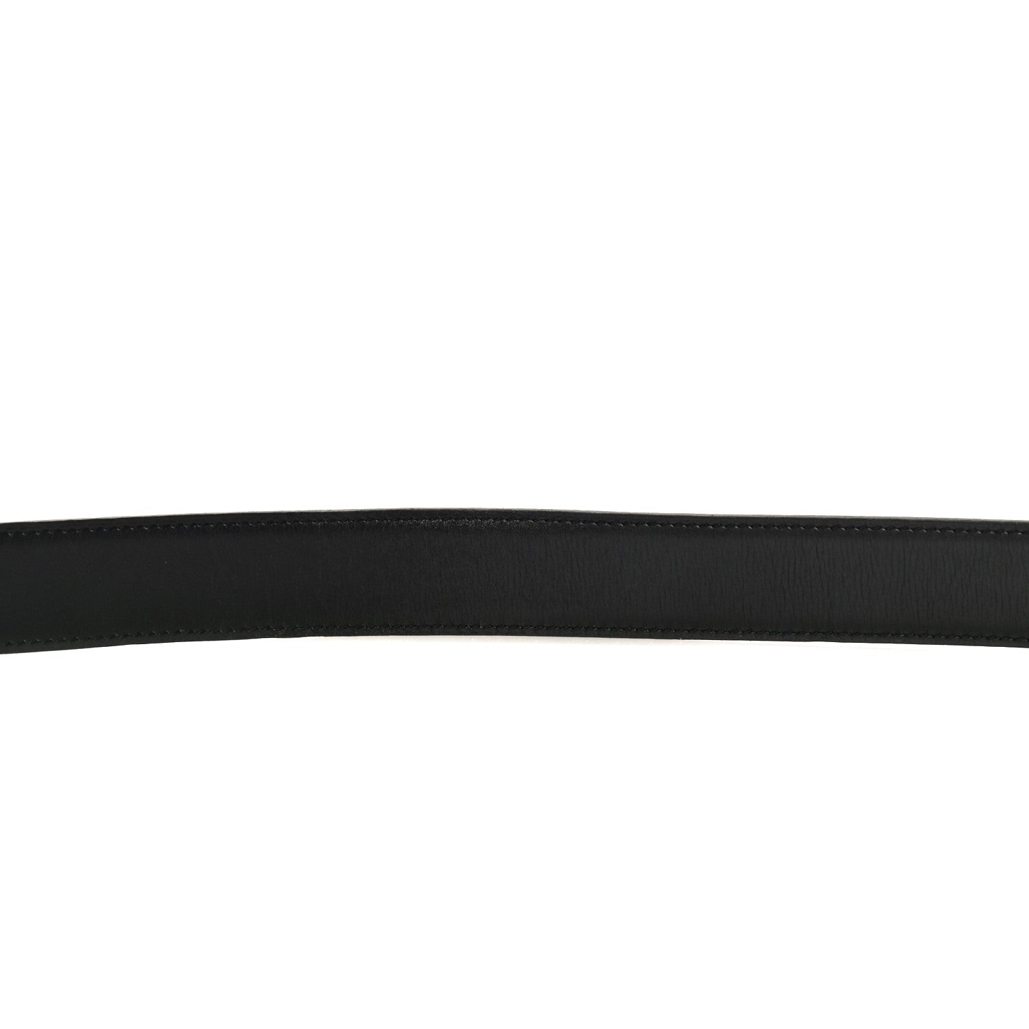 Hermes Box Courchevel 32mm H Belt 74 Black Gold 8 of 14