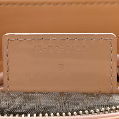 Christian Dior Patent Cannage Large Lady Dior Dark Beige 7 of 12