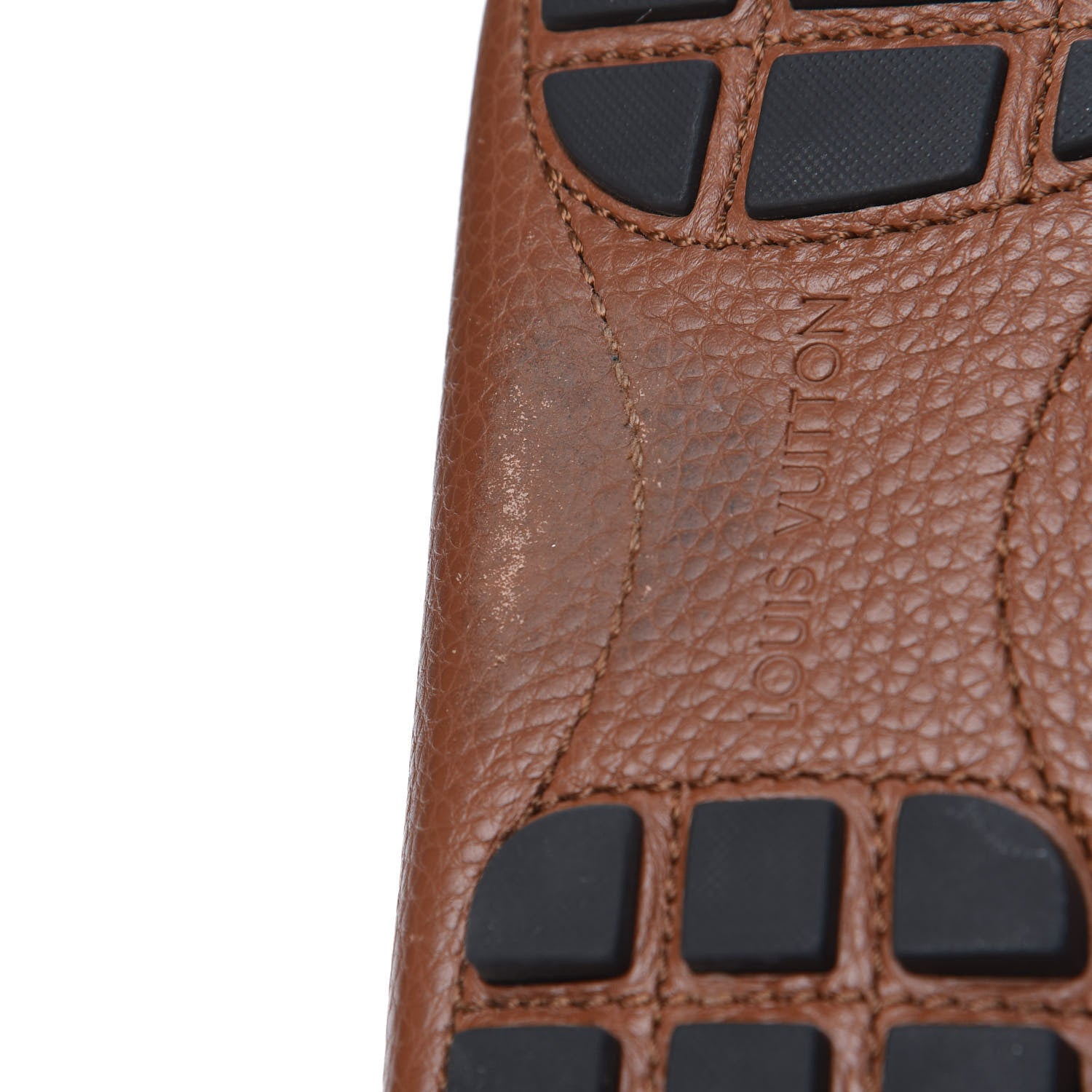 Louis Vuitton Calfskin Monte Carlo Moccasin Loafers 9 Cognac 9 of 10