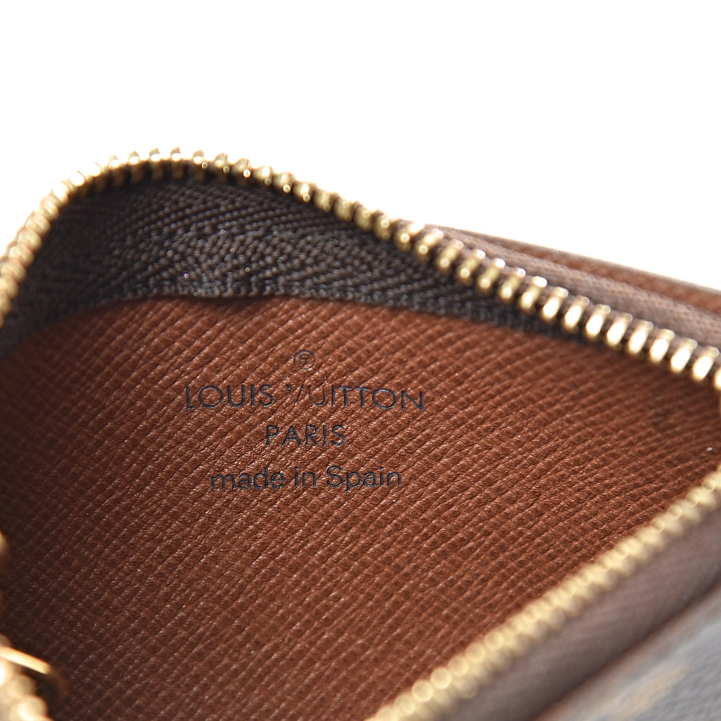 Monogram Key Pouch