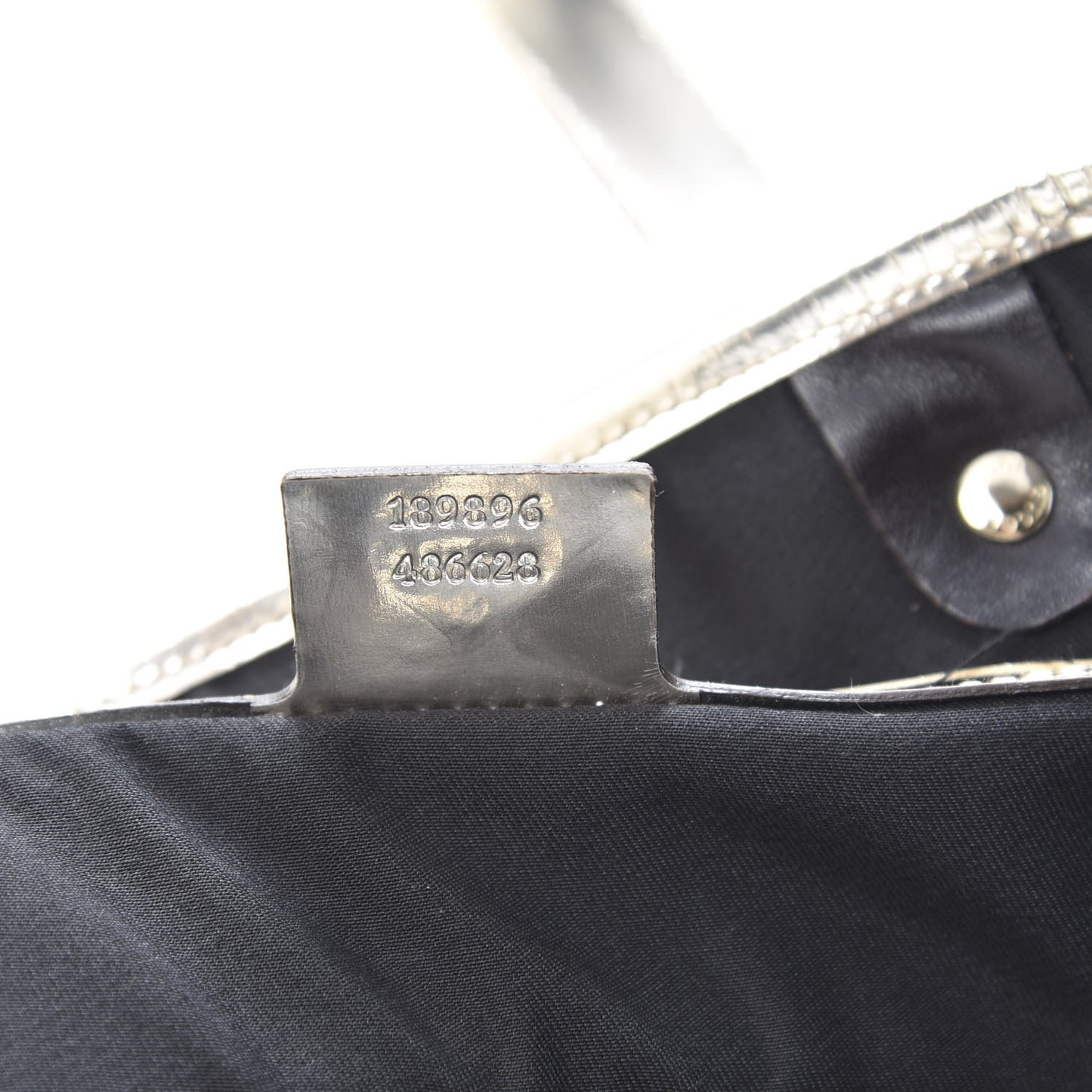 GG Plus Monogram Medium Joy Tote Platinum