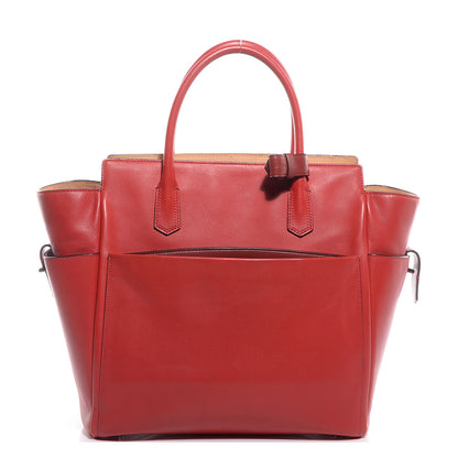 Alexander McQueen REED KRAKOFF Leather Atlantique Tote Crimson Red 1 of 10