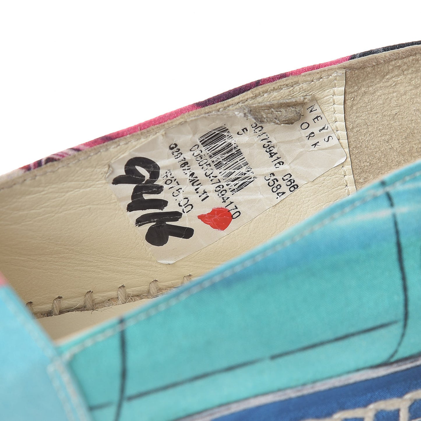 Fabric Patent CC Espadrilles 35 Multicolor Black