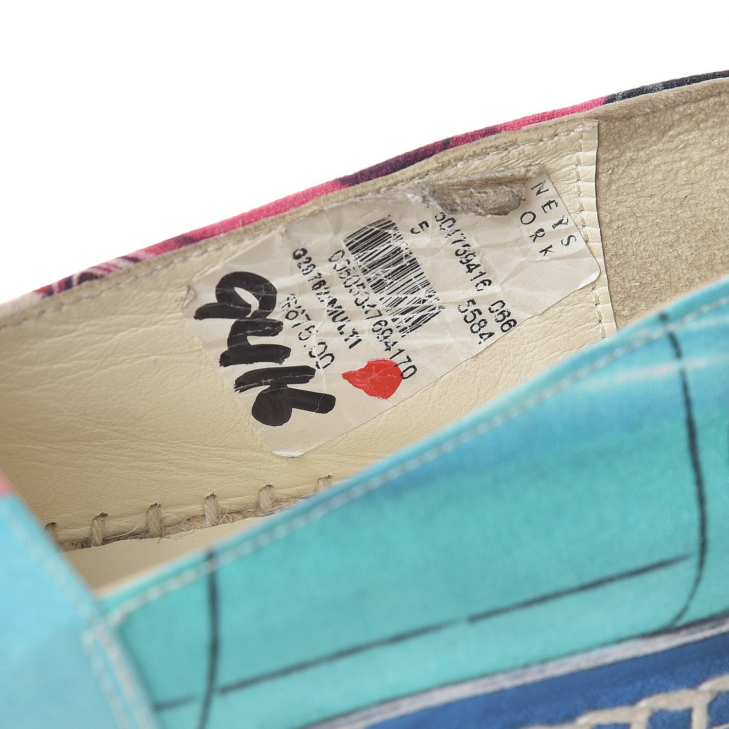 Chanel Fabric Patent CC Espadrilles 35 Multicolor Black 10 of 11