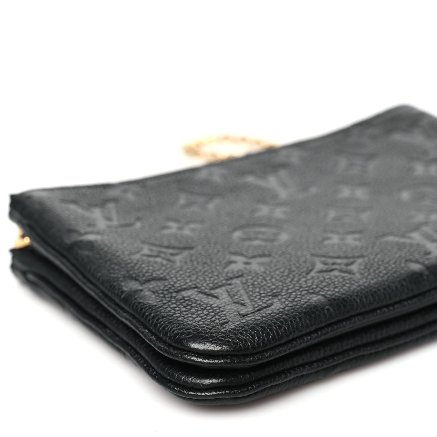Empreinte Double Zip Pochette Black