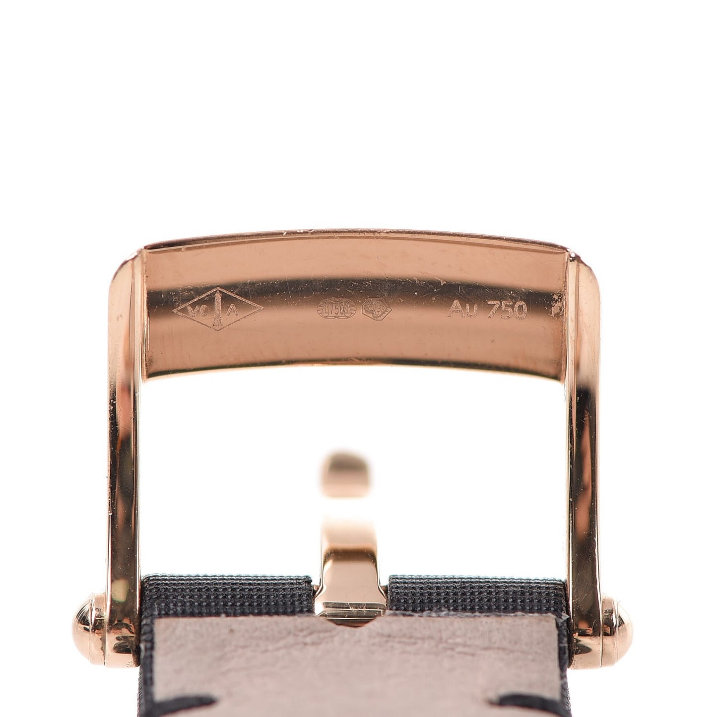 18K Rose Gold Satin Diamond Bezel 32mm Charms Quartz Watch