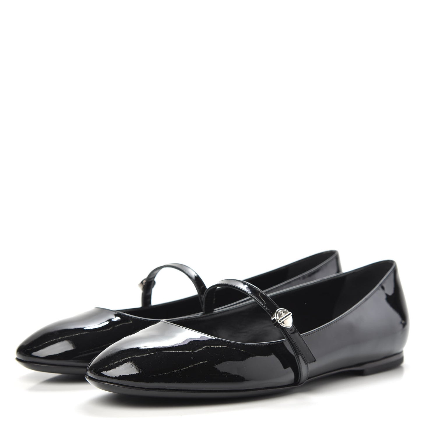 Patent Uniformes Ballet Flats 38.5 Black