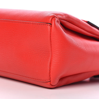 Givenchy Waxy Grained Calfskin Mini Pandora Pure Flap Bag Red 6 of 9