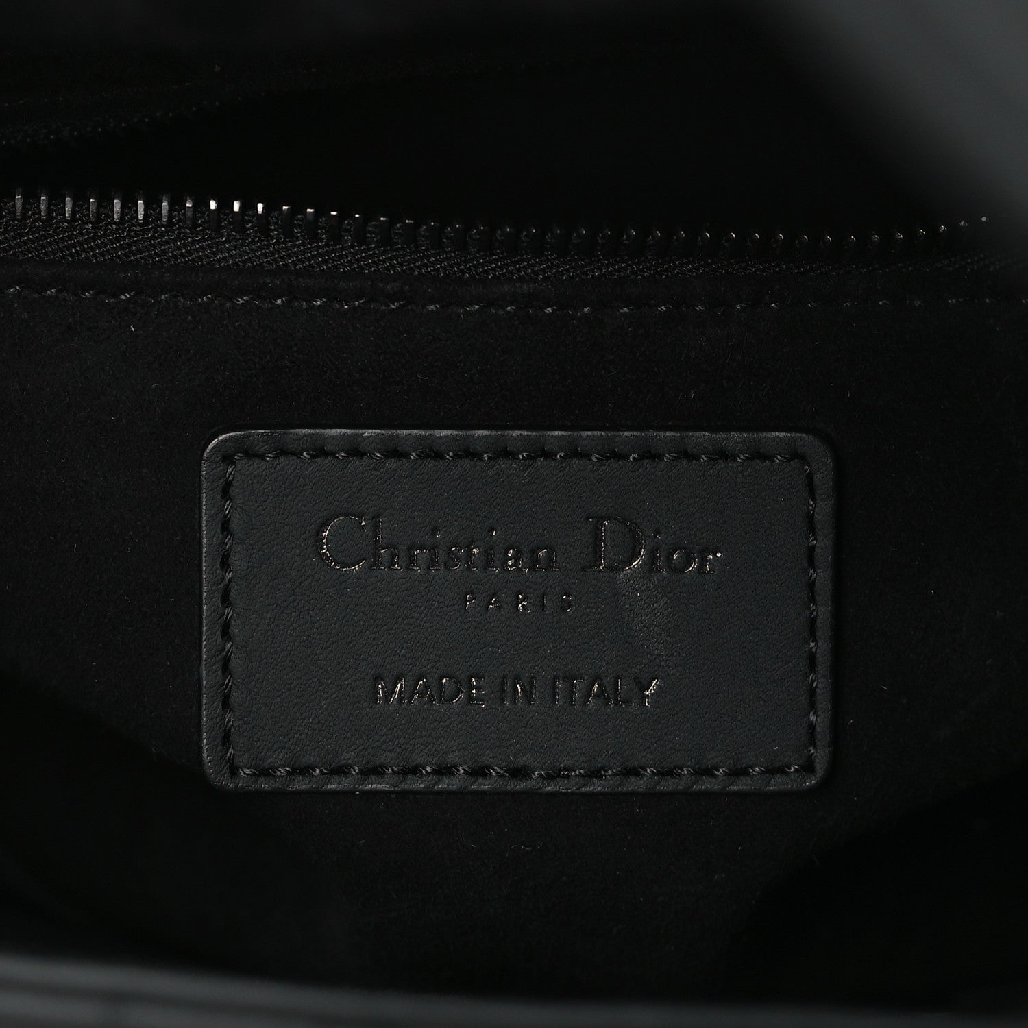 Christian Dior Ultra Matte Calfskin Cannage Small My ABCDior Lady Dior Black 6 of 9