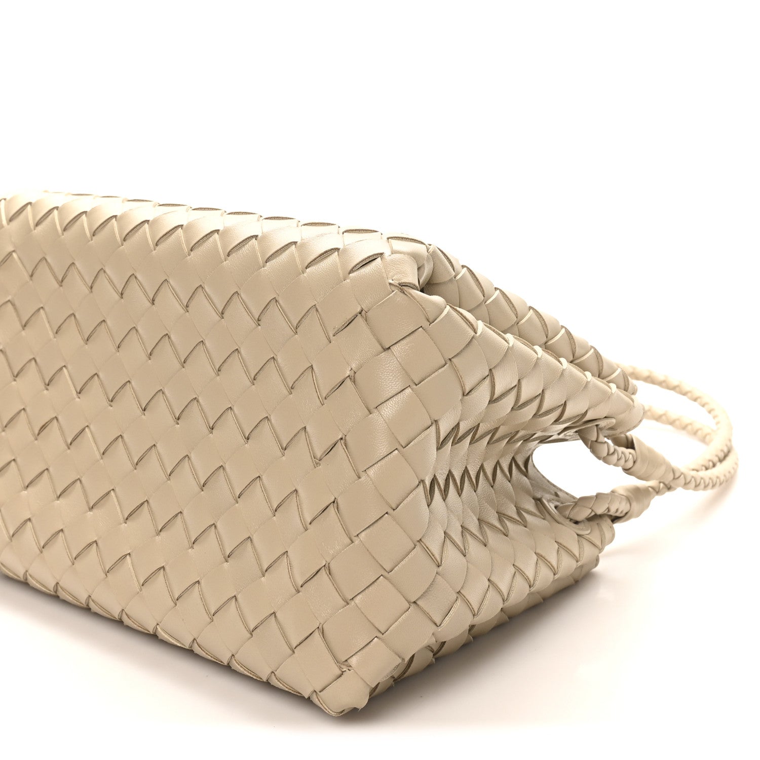 Bottega Veneta Nappa Intrecciato Medium Parachute Shoulder Bag Tufo 9 of 9
