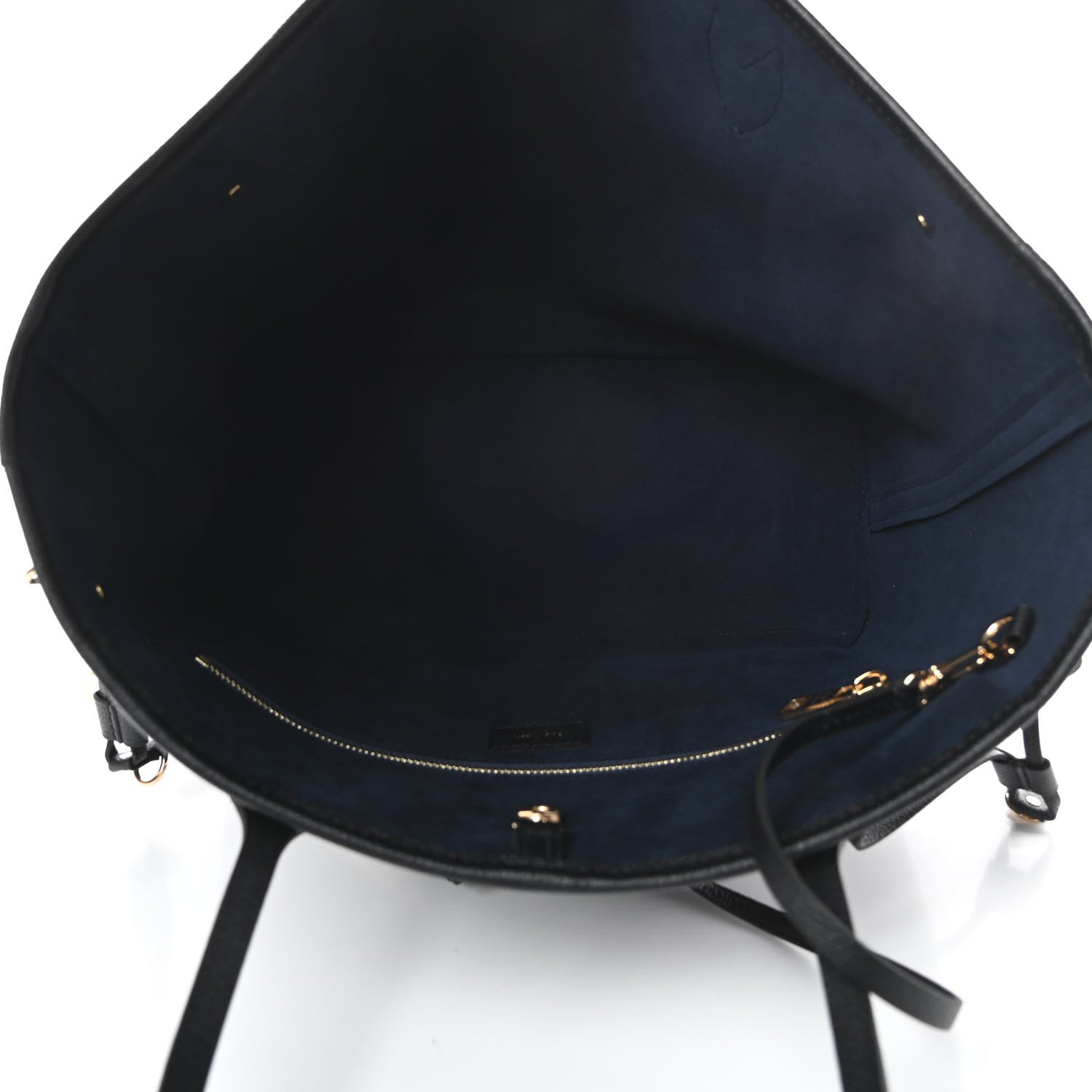 Louis Vuitton Empreinte Monogram Giant Neverfull MM Black 6 of 11