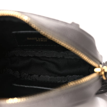 Saint Laurent Grain De Poudre Matelasse Monogram Baby Lou Camera Bag Fog 5 of 10