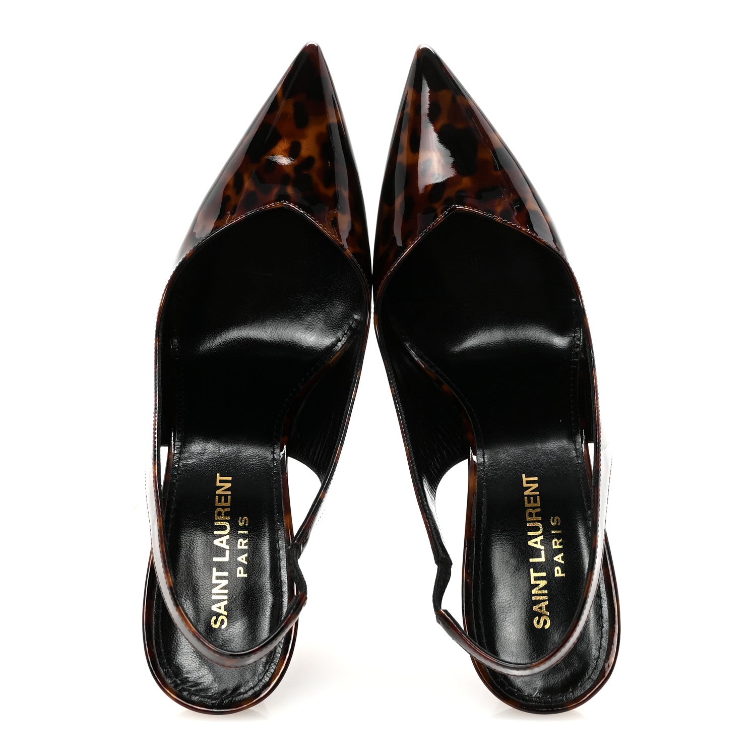 Saint Laurent Calfskin Anja 85 Pumps 36 Manto Naturale 3 of 19