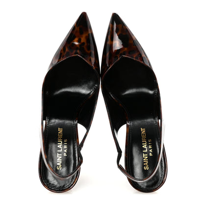Saint Laurent Calfskin Anja 85 Pumps 36 Manto Naturale 3 of 19