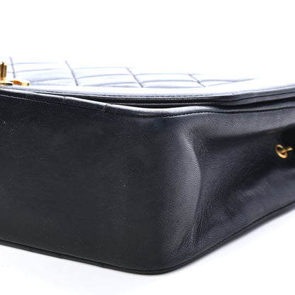 Chanel Lambskin Quilted Medium Single Flap Black 9 of 9