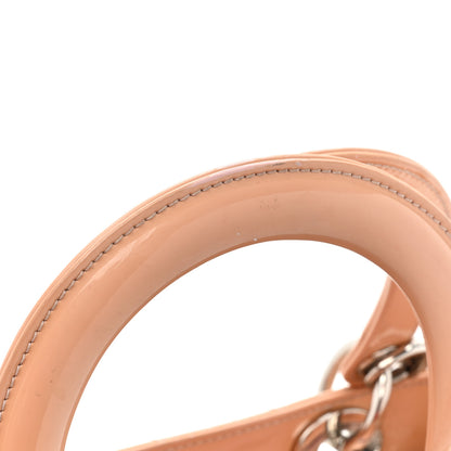 Christian Dior Patent Cannage Medium Lady Dior Rose Clair 11 of 22