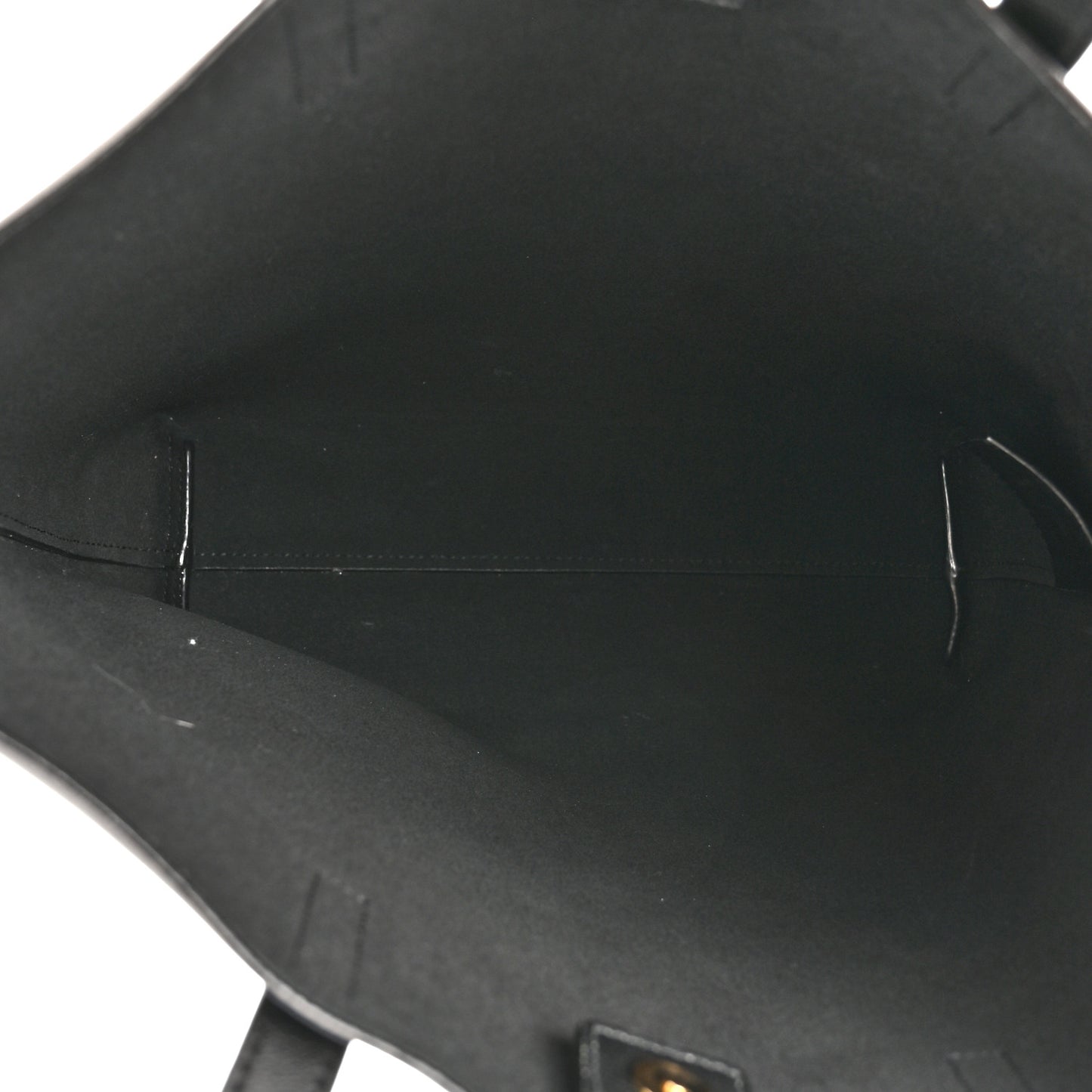 Calfskin Toy Shopping Tote Black