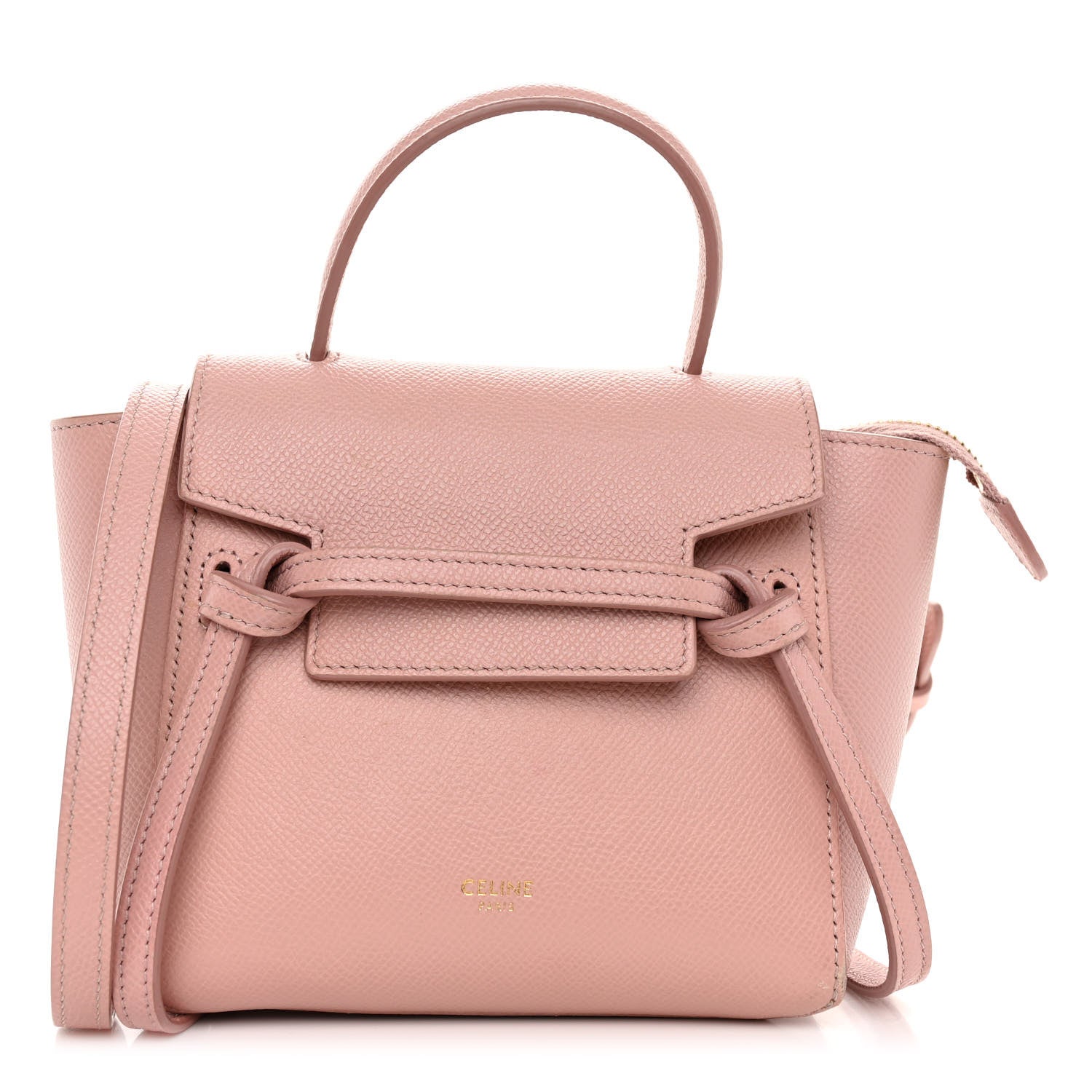 Celine Grained Calfskin Pico Belt Bag Vintage Pink Vintage Pink 1 of 12