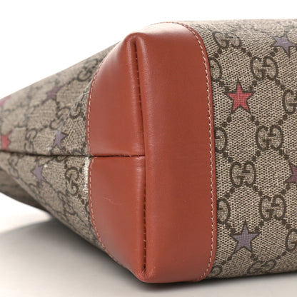 Gucci GG Supreme Stars Small Tote Pink 9 of 11