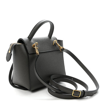 Celine Grained Calfskin Pico Belt Bag Grey 3 of 10