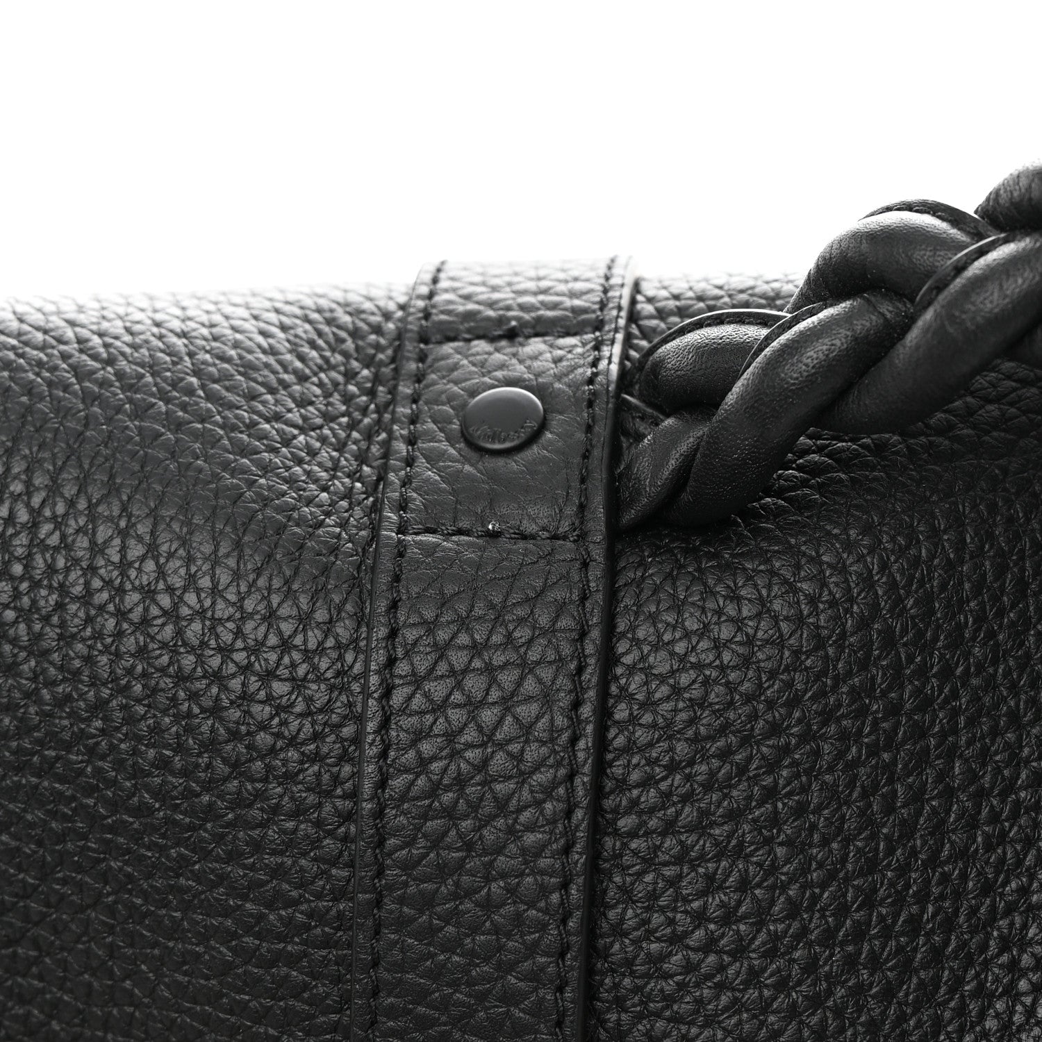 Mulberry Heavy Grain Oversized Alexa Black 10 of 11