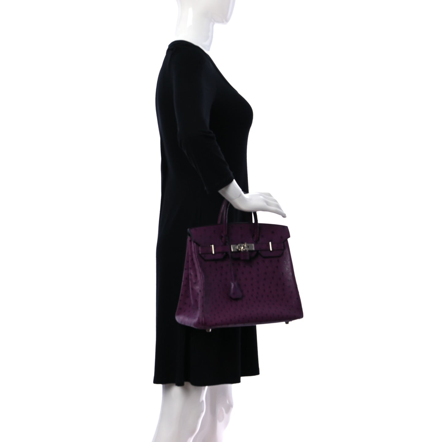 Ostrich HAC Birkin 28 Violine