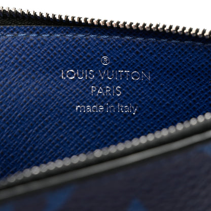 Louis Vuitton Taigarama Coin Card Holder Cobalt Blue 6 of 9