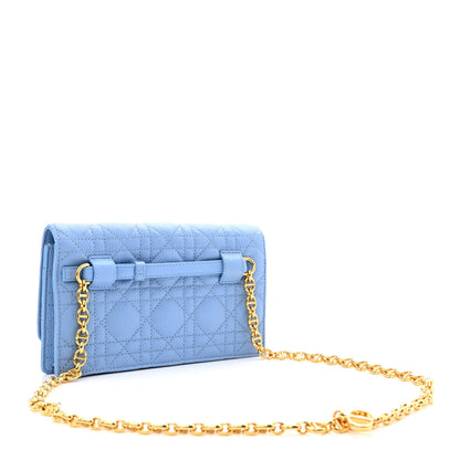 Christian Dior Supple Calfskin Caro Belt Bag Cloud Blue 3 of 11