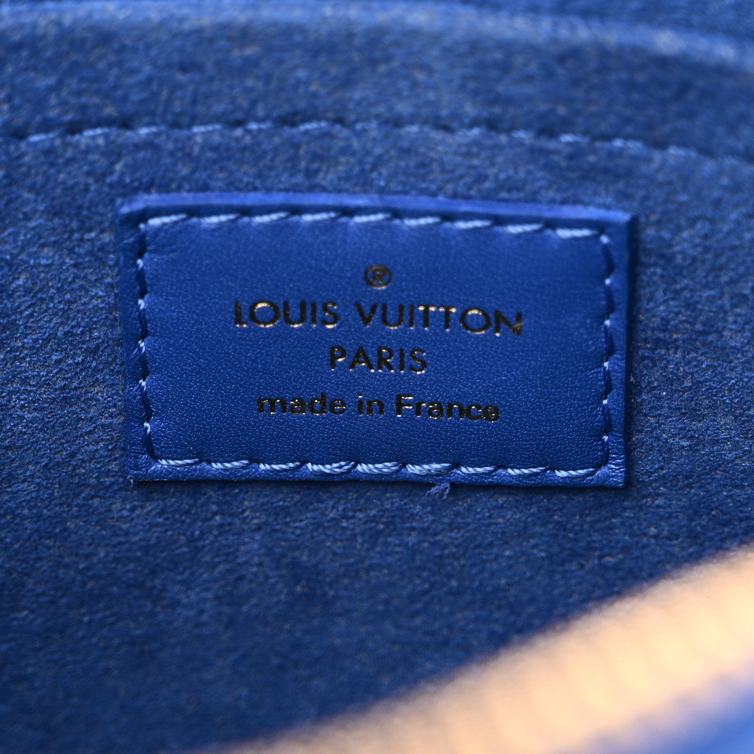 Louis Vuitton Calfskin New Wave Camera Bag Bleu Neon 6 of 10