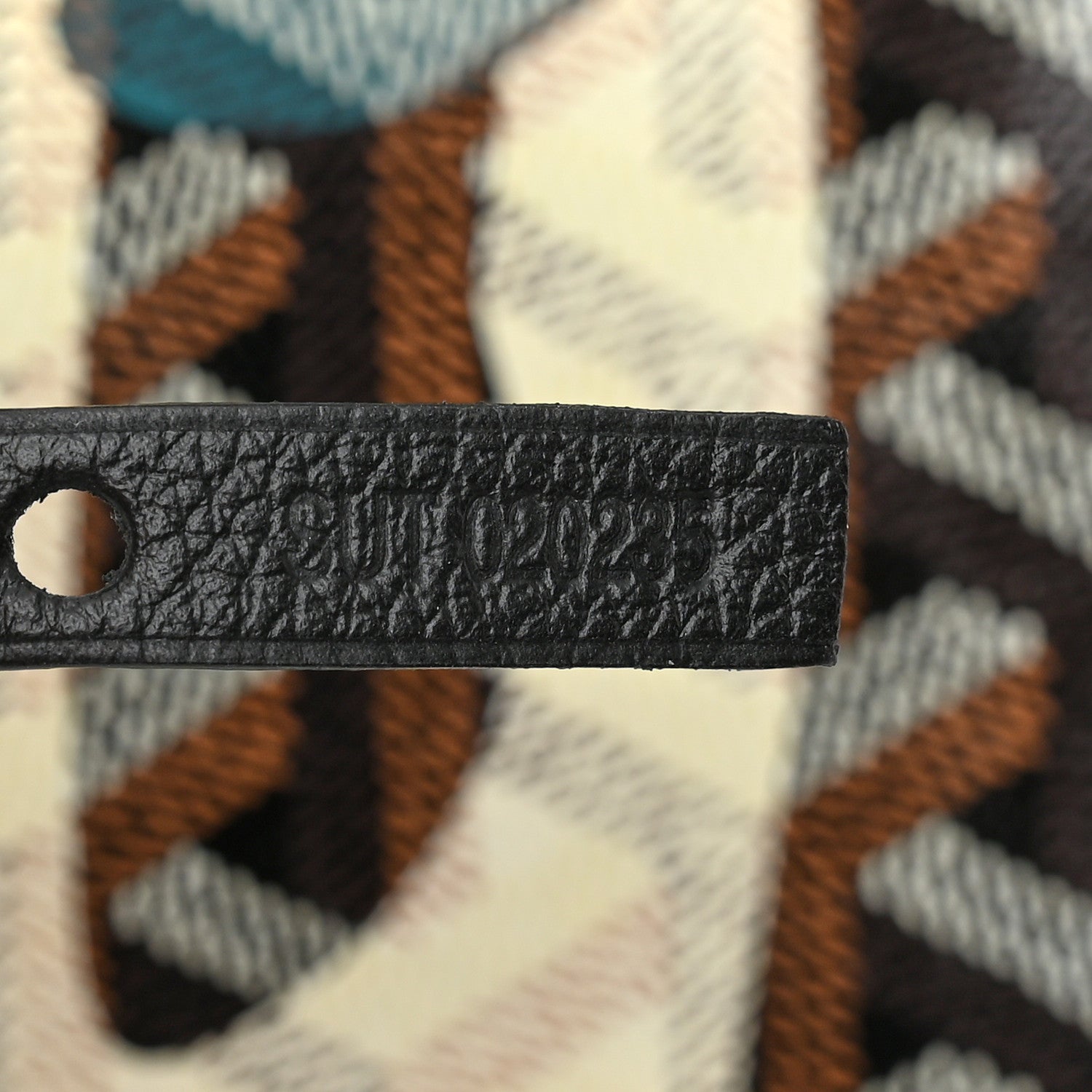 Goyard Goyardine Saint Louis Lettres Camouflage GM Black Blue 8 of 11