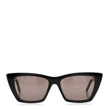 Saint Laurent Acetate Mica Cat Eye Sunglasses SL 276 Black 2 of 8