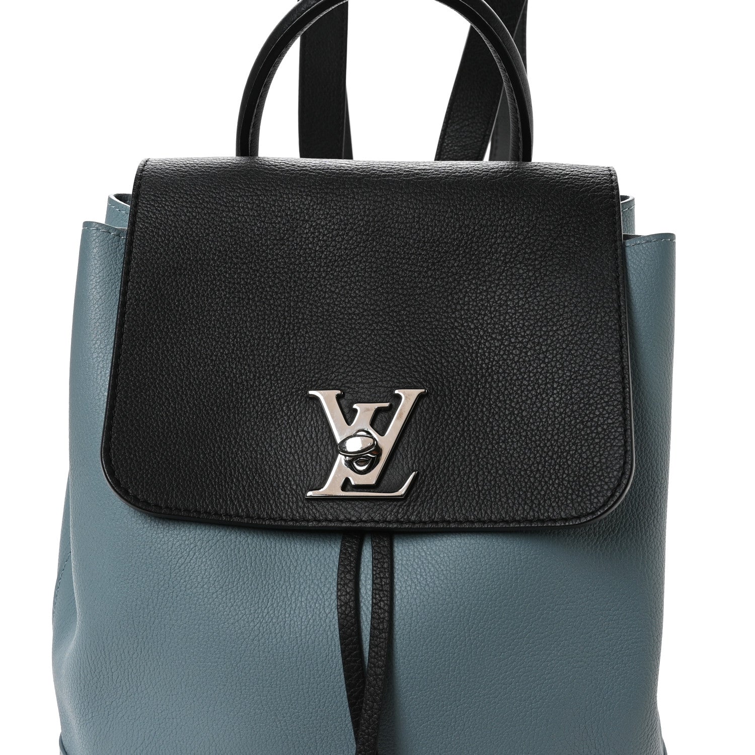 Louis Vuitton Calfskin Lockme Backpack Sky 8 of 10