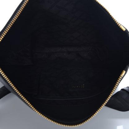 Versace Grained Calfskin Medusa Head Messenger Bag Black 5 of 7