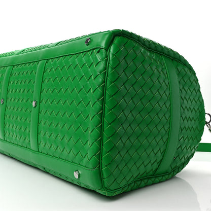 Bottega Veneta Nappa Intrecciato Large Duffle Bag Parakeet 6 of 7