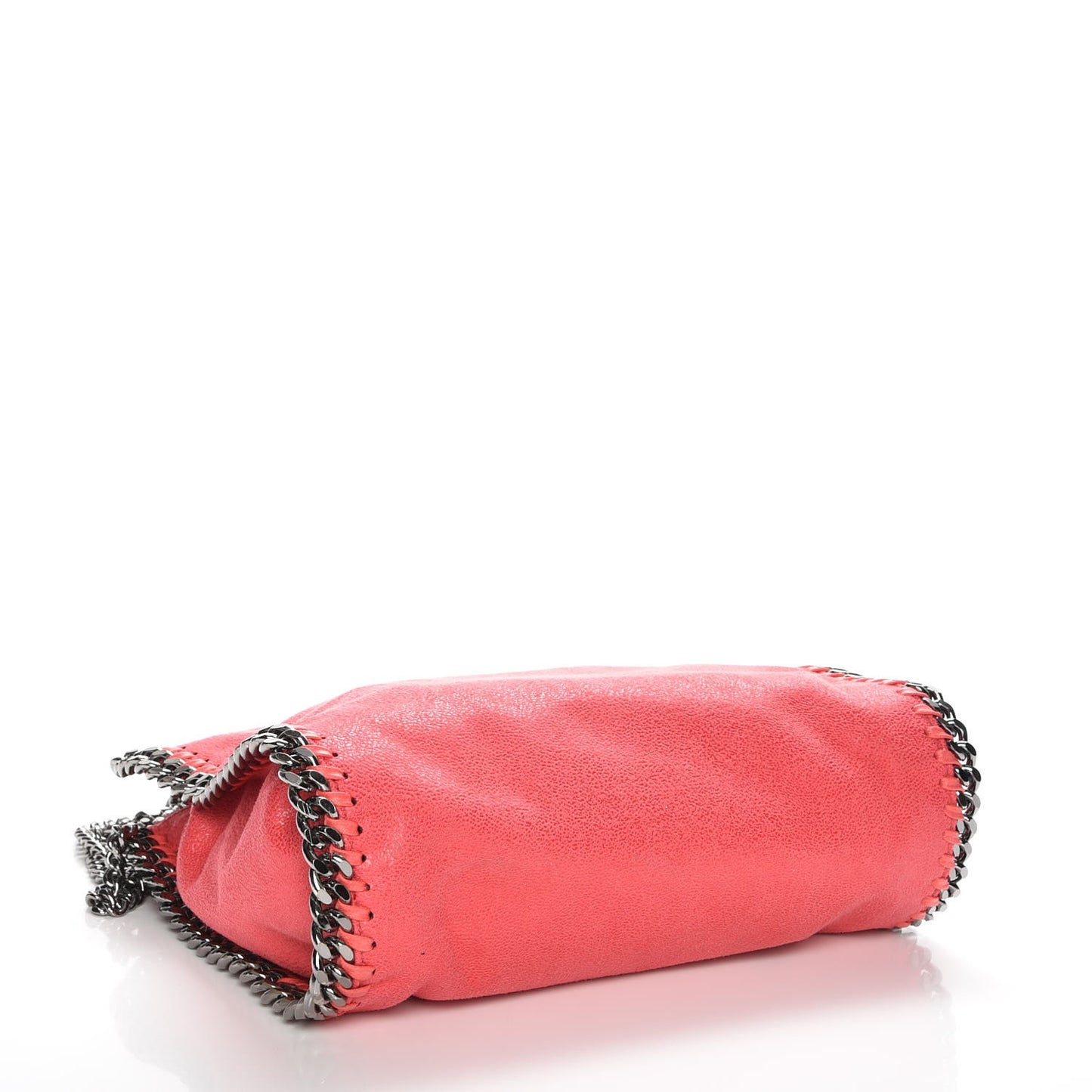 Shaggy Deer Mini Falabella Fold Over Tote Pink Fluo