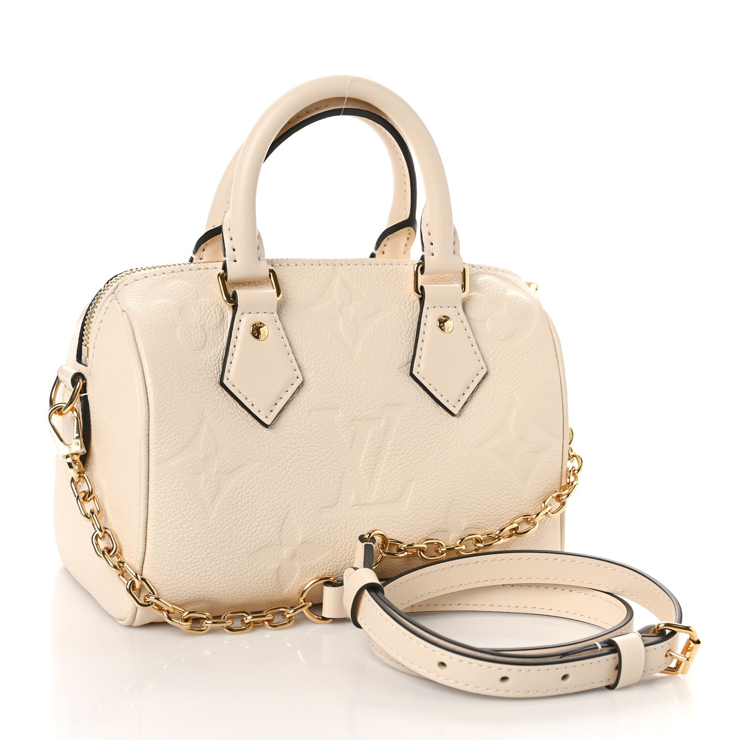 Empreinte Monogram Giant Speedy Bandouliere 20 Creme