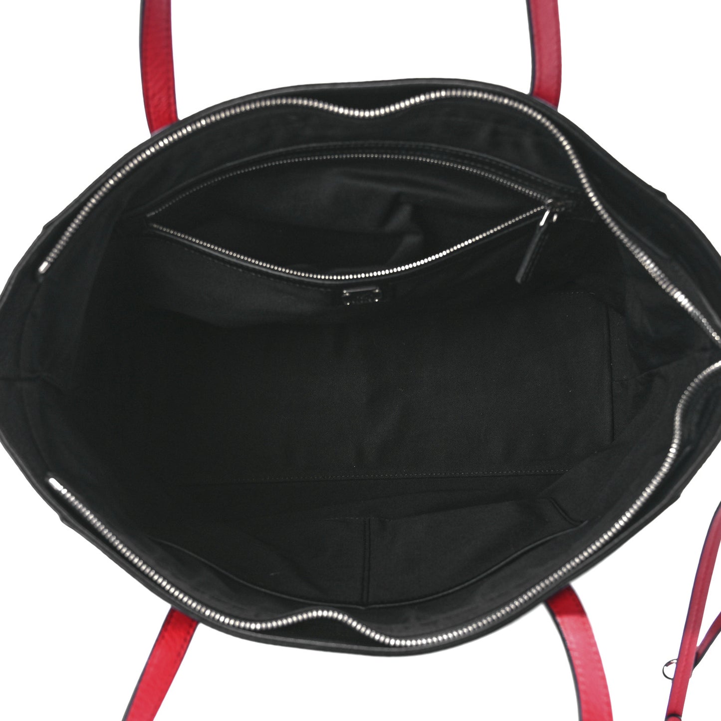 Calfskin Ottomar Monogram Medium Klara Shopper Tote Black