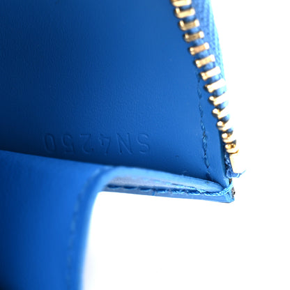 Louis Vuitton Vernis Valentine Key Pouch Light Blue 7 of 9