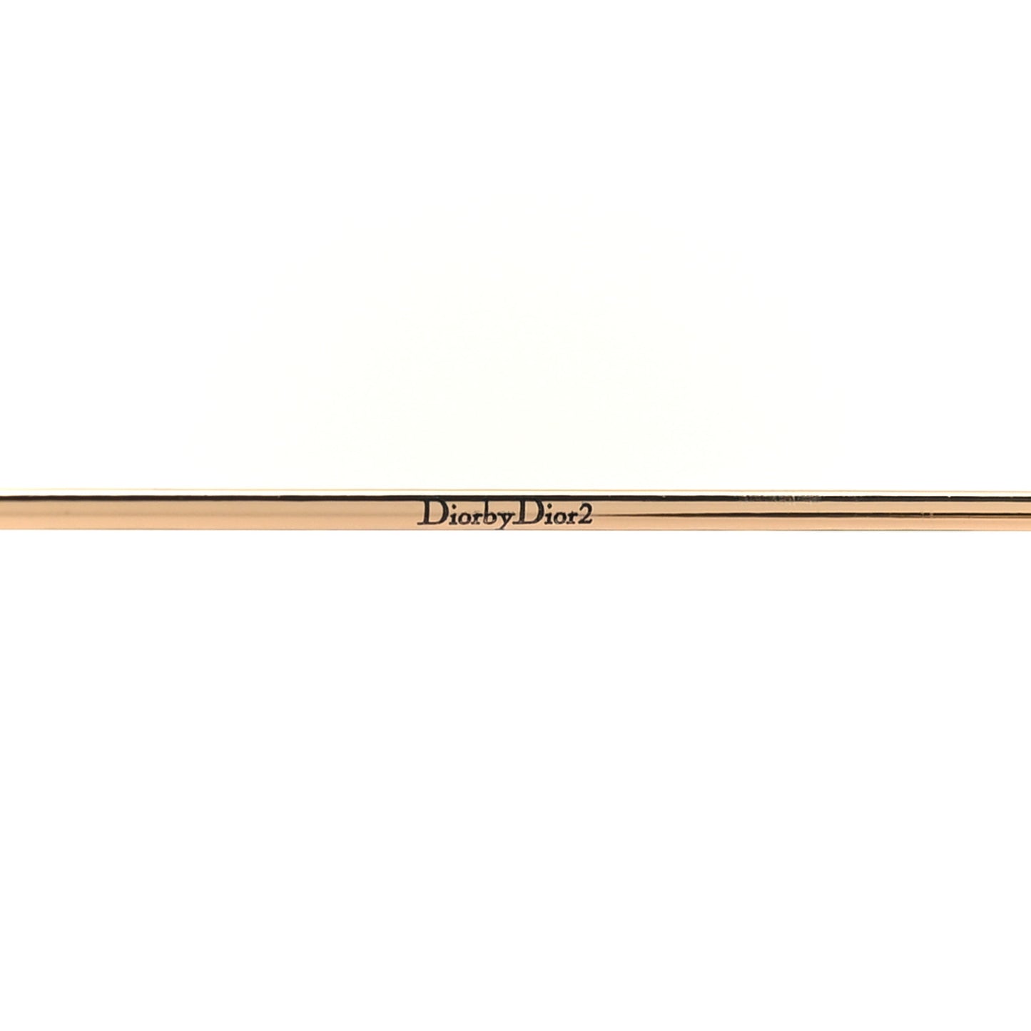 Metal Dior By Dior 2 Sunglasses Gold
