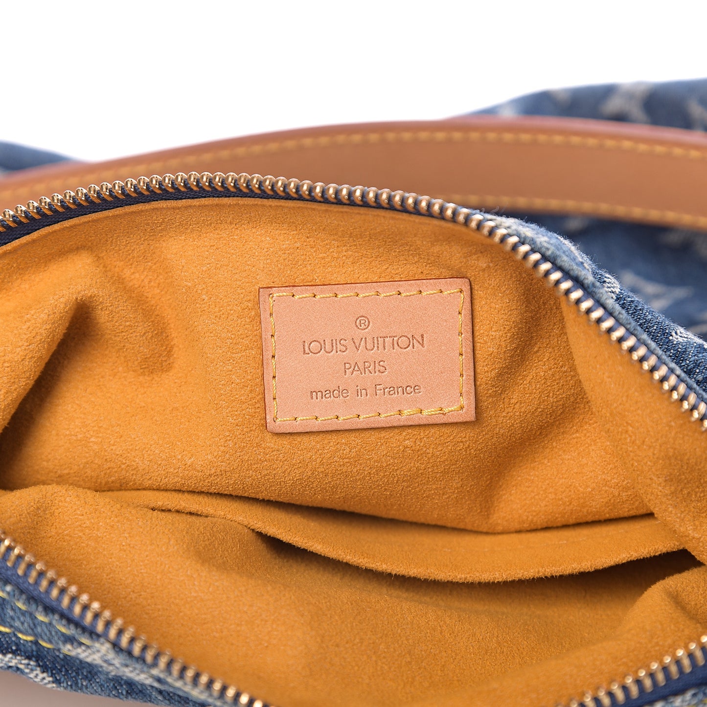 Monogram Denim Baggy PM Blue