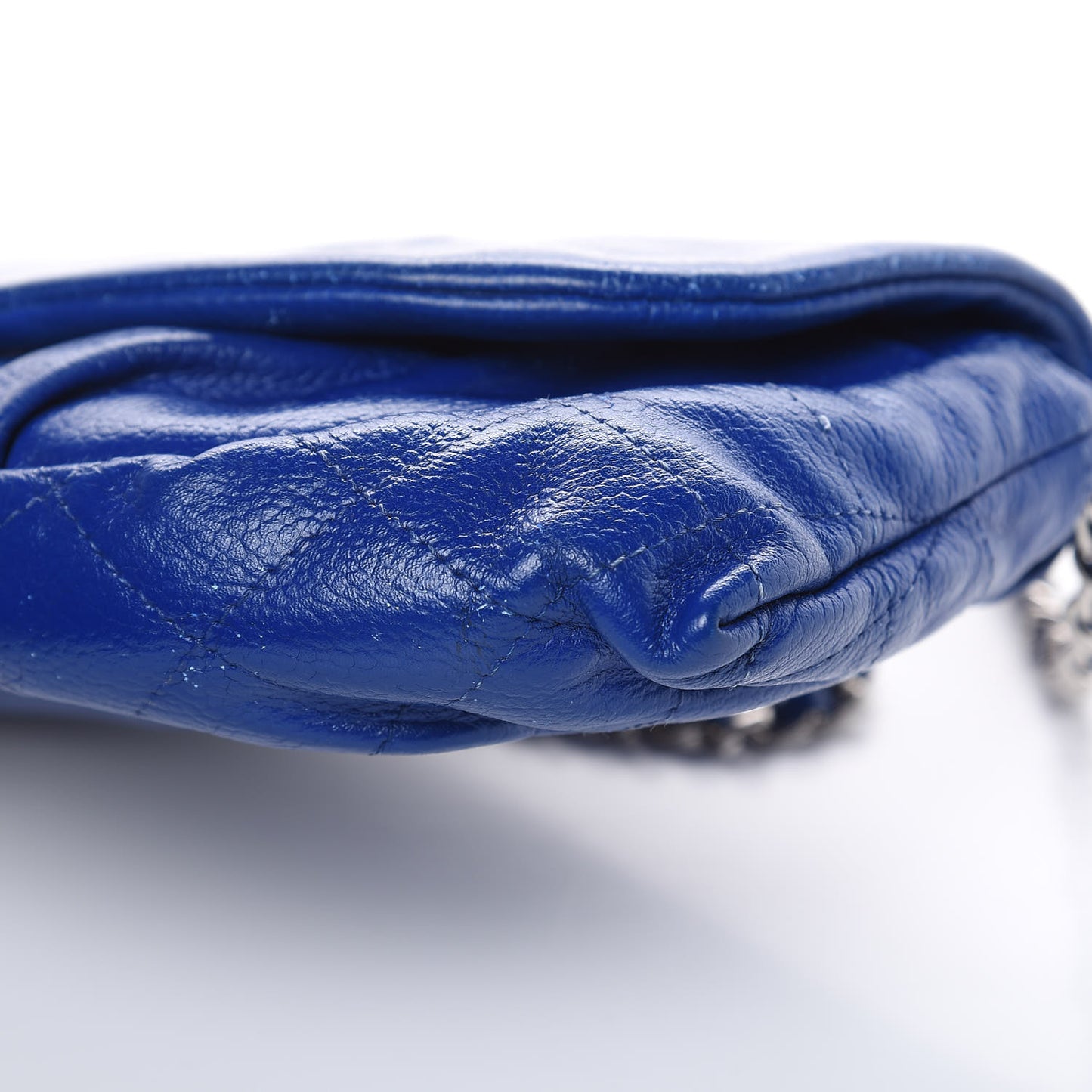 Caviar Half Moon Wallet On Chain WOC Blue