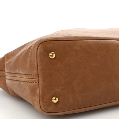 Miu Miu Nappa Medium Aventure Bag Rovere 8 of 9