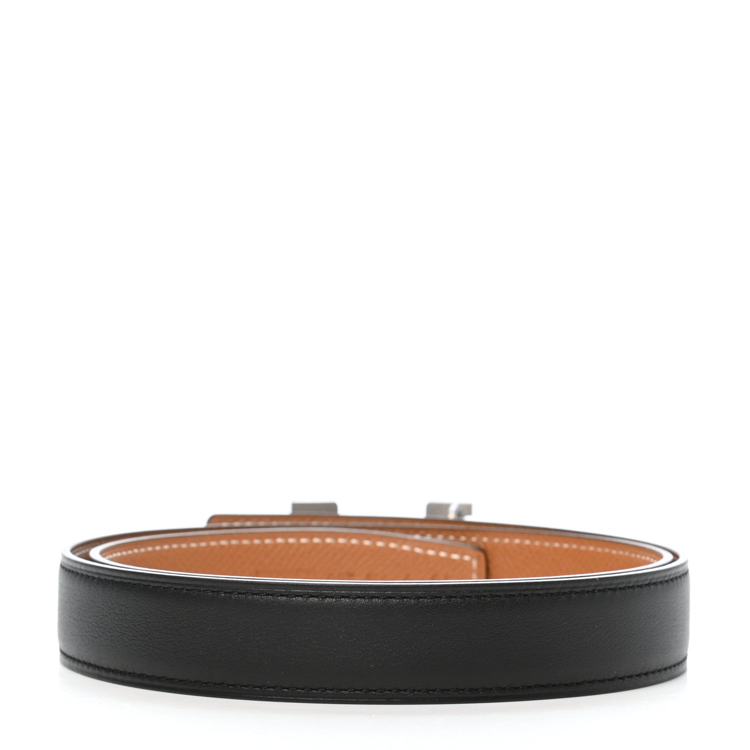 Hermes Swift Epsom 24mm Mini Constance H Belt 75 Black Gold 2 of 9