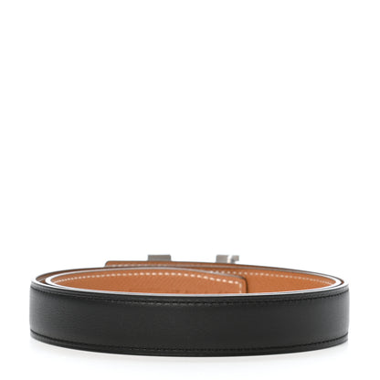 Hermes Swift Epsom 24mm Mini Constance H Belt 75 Black Gold 2 of 9