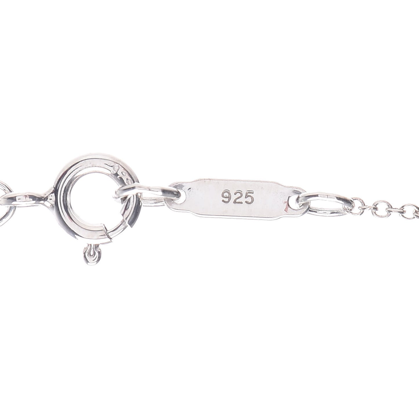 Sterling Silver Four Heart Clover Pendant Necklace