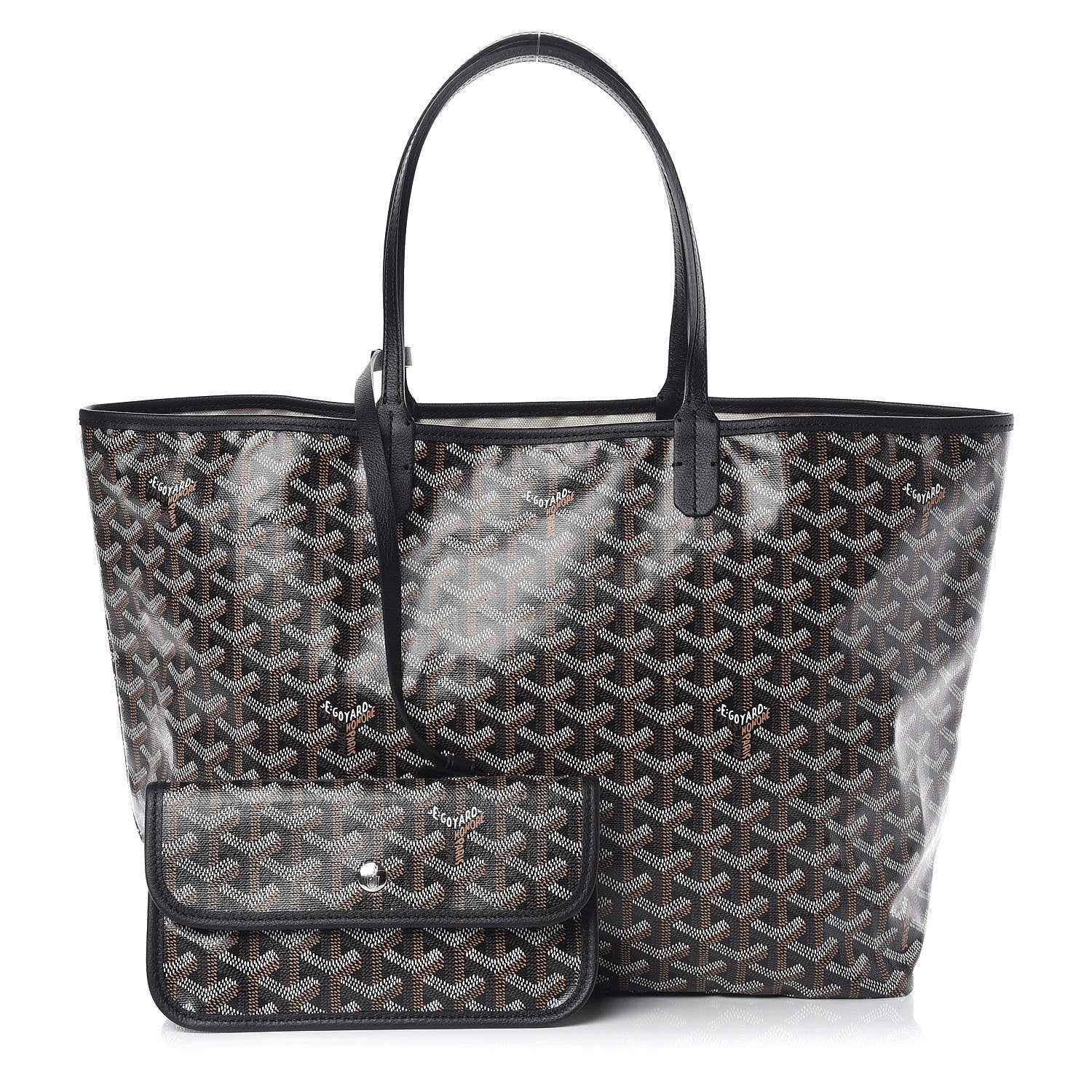 Goyard Goyardine Saint Louis PM Black 1 of 11
