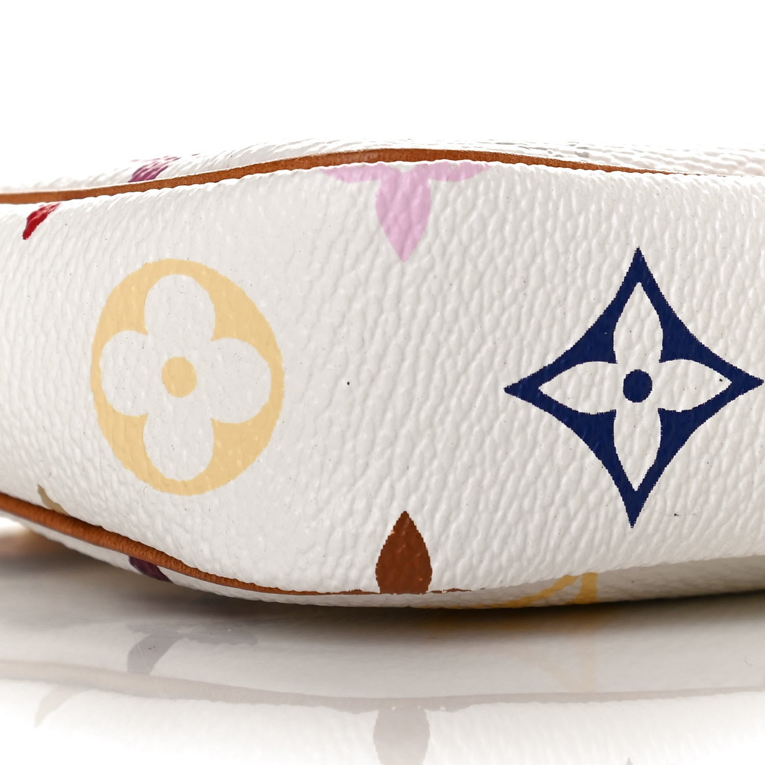 Louis Vuitton Monogram Multicolor Pochette Accessories White 8 of 9