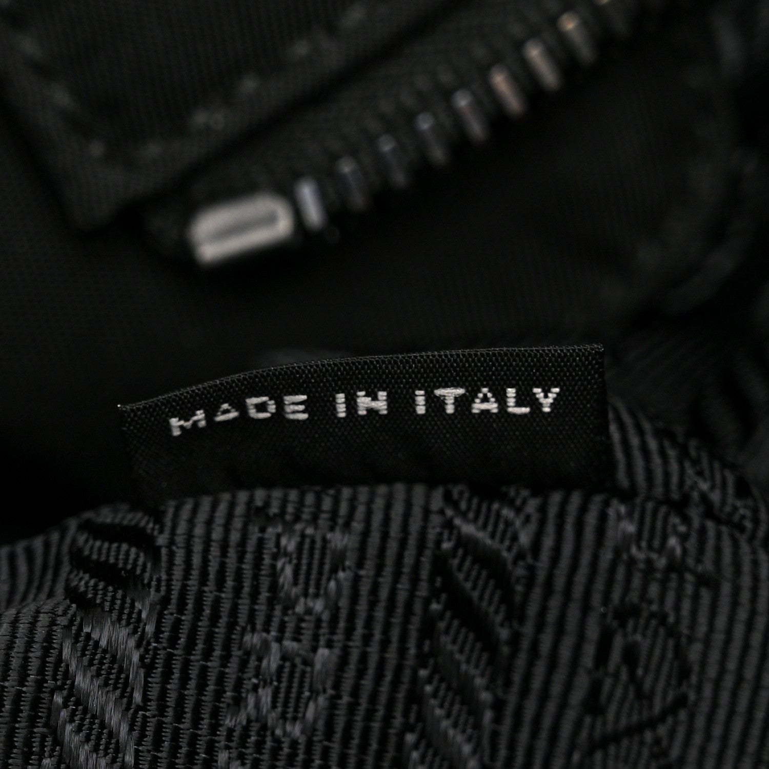 Prada Nylon Tessuto Saffiano Robot Tote Bag Black 7 of 11