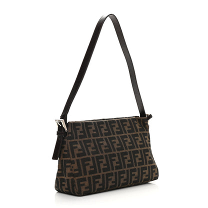 Fendi Zucca Shoulder Bag Tobacco 3 of 9
