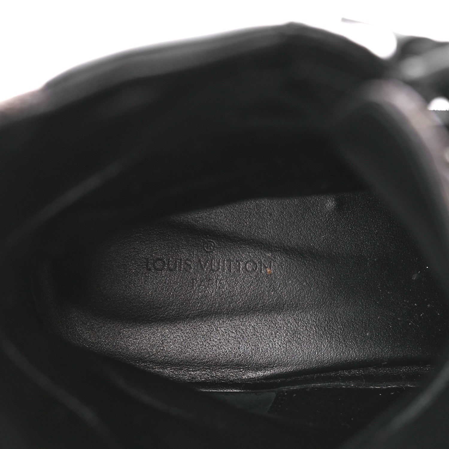 Louis Vuitton Suede Calfskin Monogram Laureate Platform Desert Boots 40 Black 7 of 8